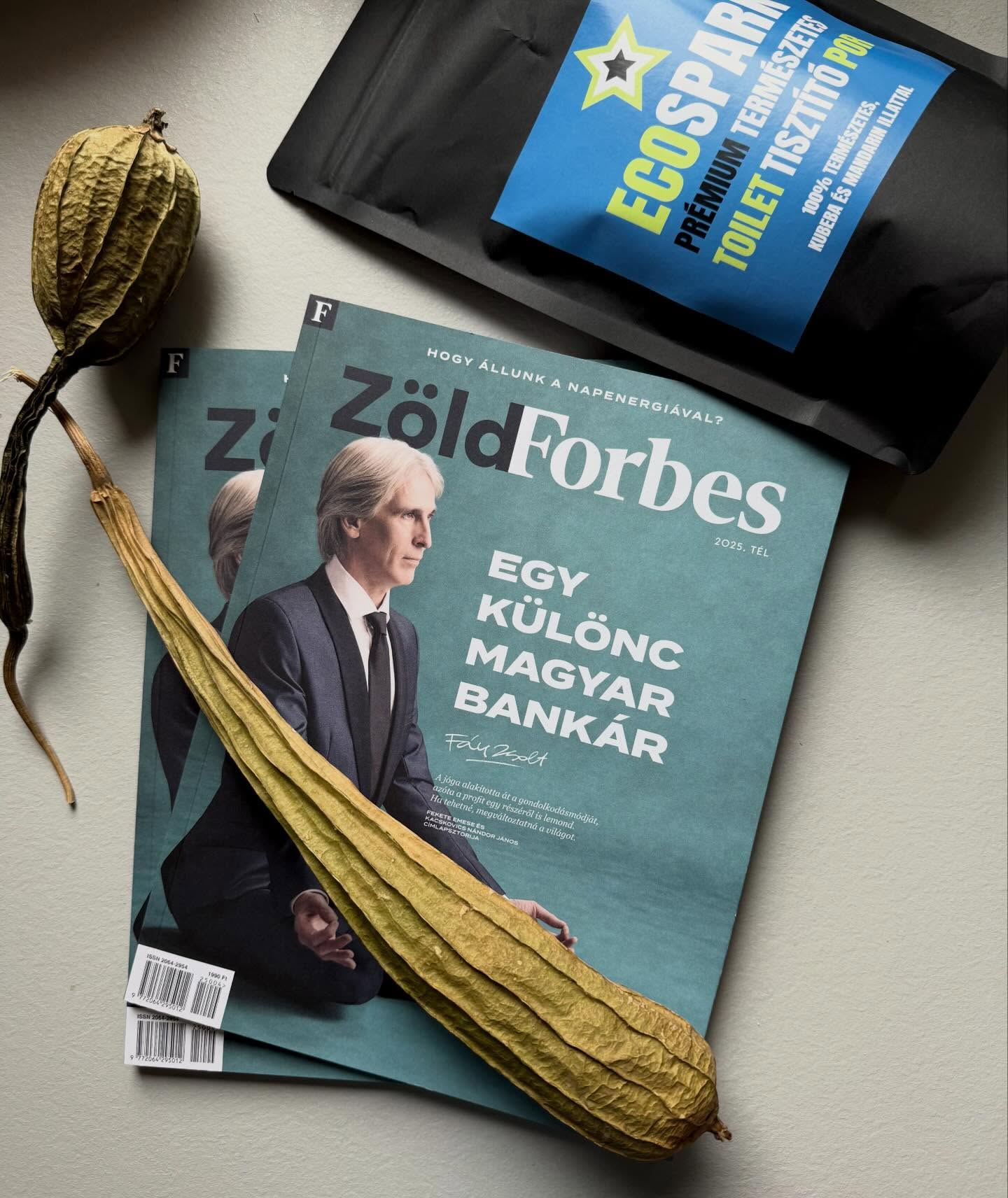 zöld Forbes címlap